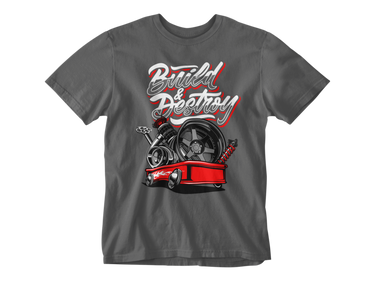 camiseta build and destroy